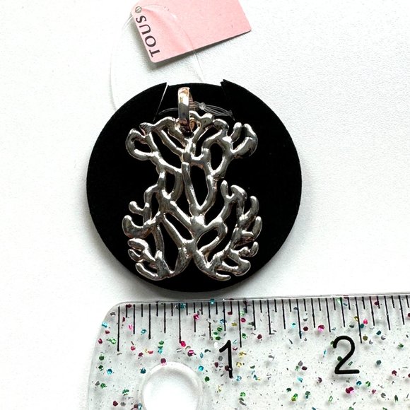 3200 TOUS LARGE BEAR OCEAAN LARGE SILVER PENDANT CHARM WITH CERTIFICATE - Picture 6 of 11